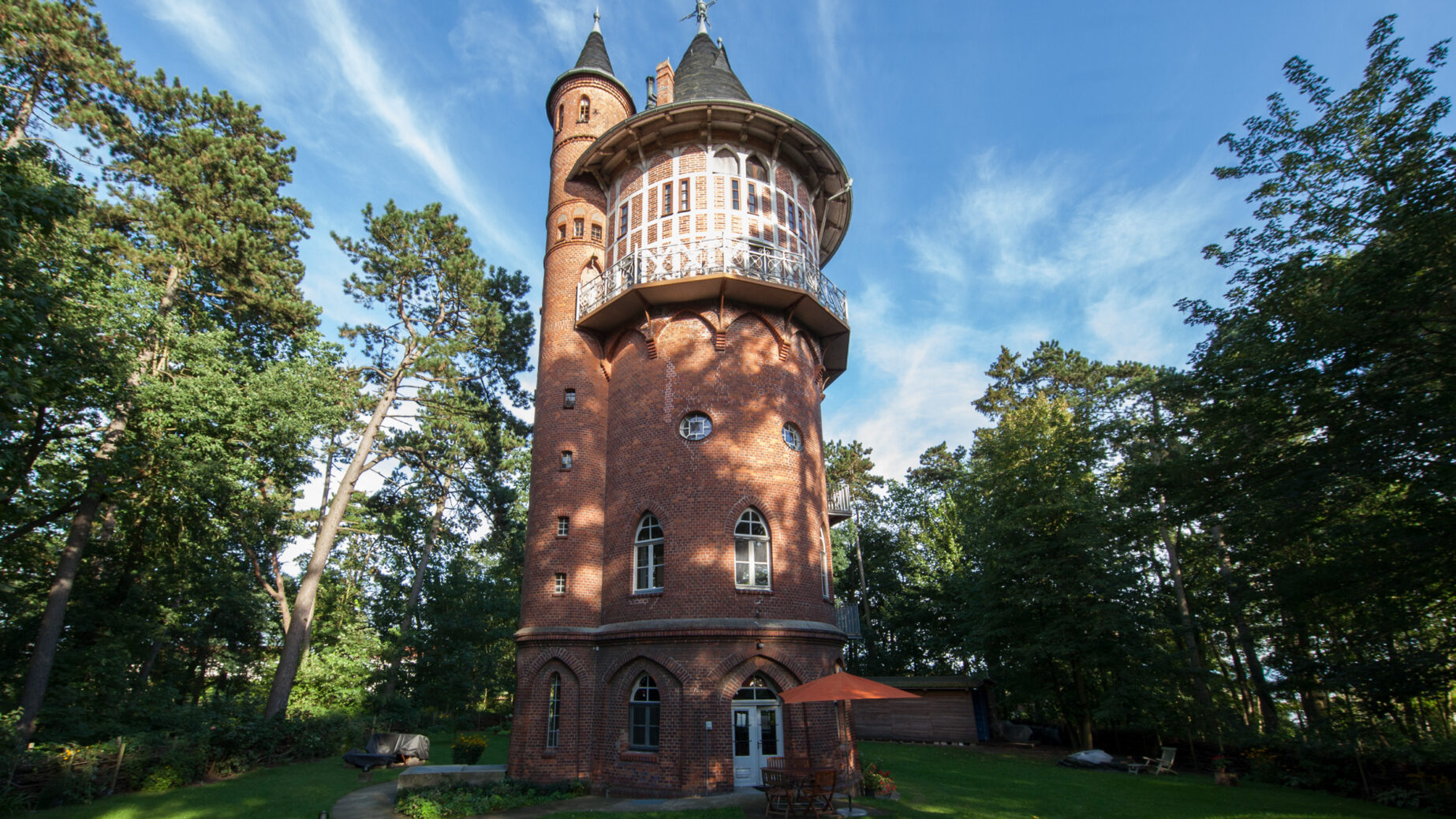 W is for wakened by a kiss – Waren Water Tower