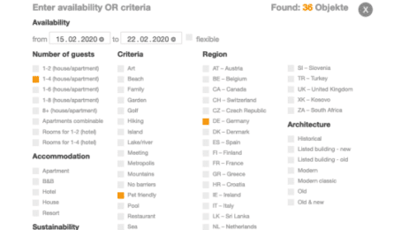 NEW: Availability enquiry