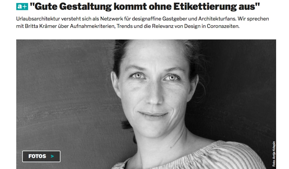 Gute Gestaltung kommt ohne Eti­ket­tierung aus