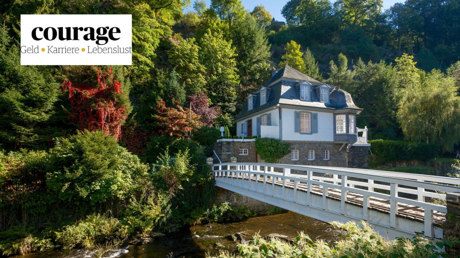 Urlaubsarchitektur im Magazin Courage