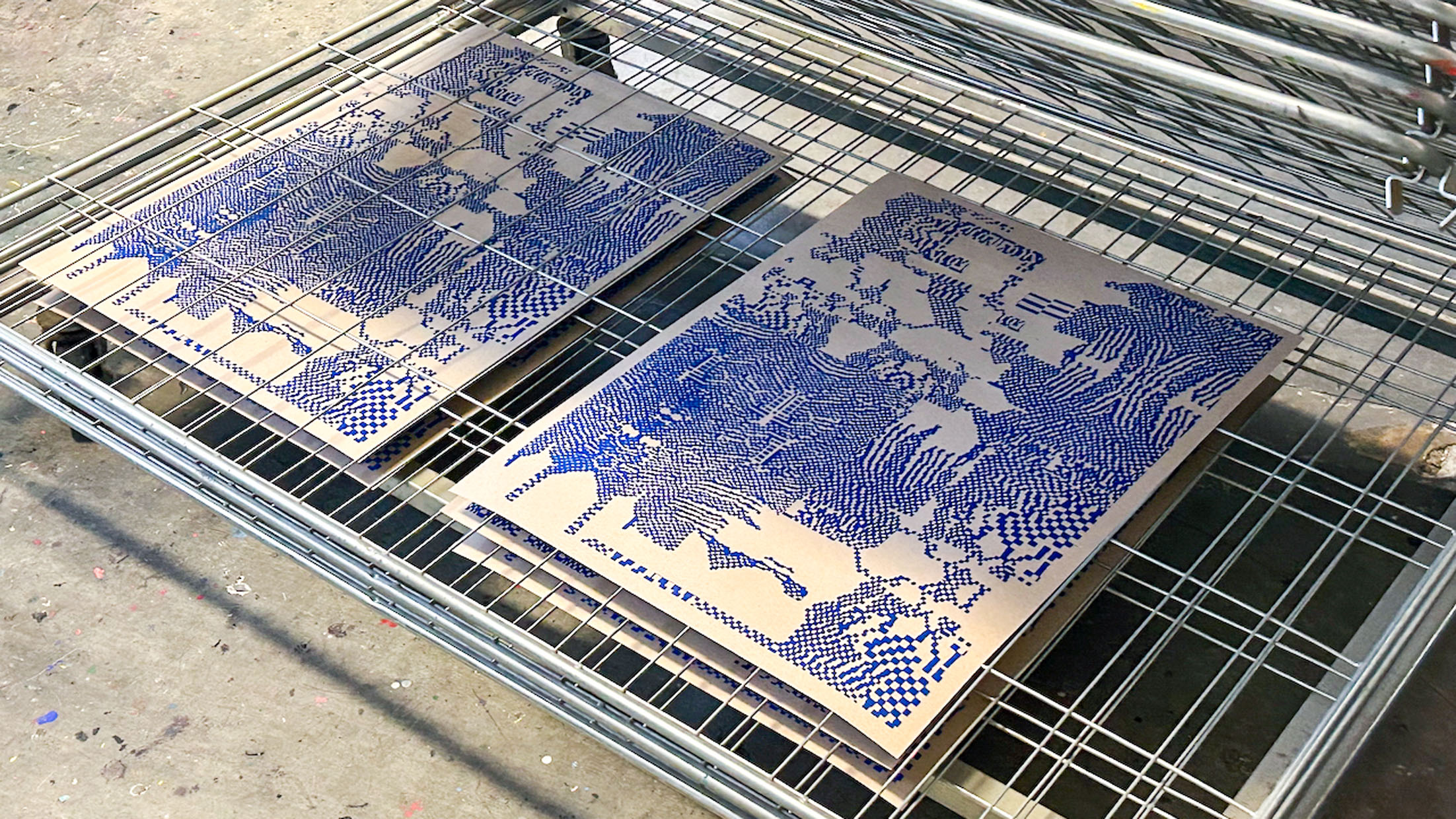 Dream in Progress, Kunstwerk Jana Gunstheimer, Siebdruck